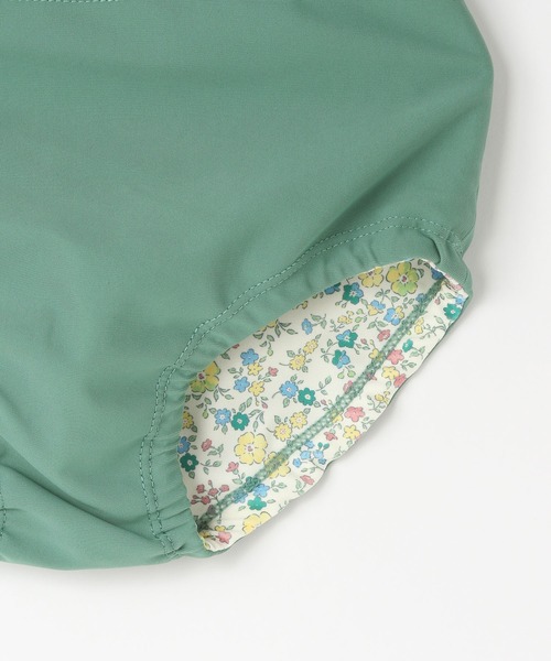 LOWRYS FARM(ローリーズファーム)の「シャーリングパフSWIM 323896(水着・キッズ・ピンク/グリーン/ブラック・130cm/120cm/110cm)」の19枚目の写真