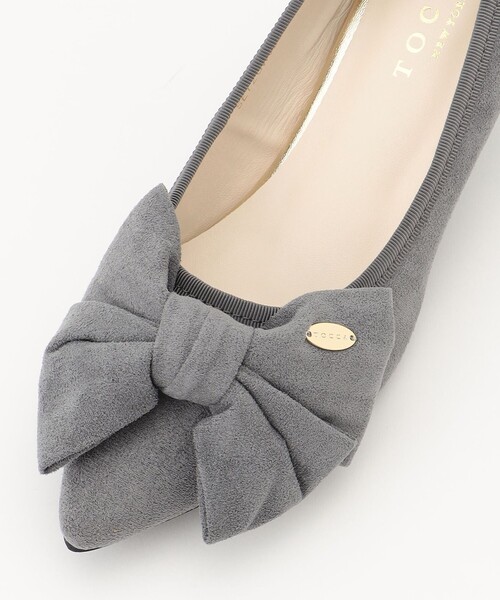 TOCCA(トッカ)の「RIBBON KNOT PUMPS パンプス(パンプス・レディース・ブラック系/ライトグレー系・39/38/37/36/35)」の22枚目の写真