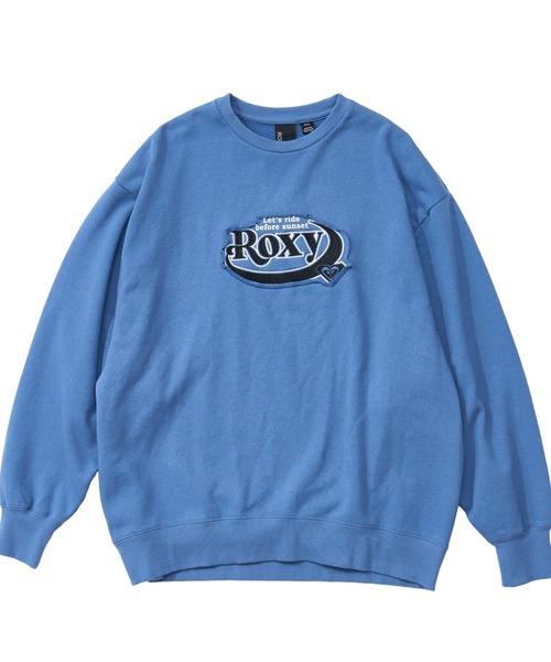 ROXY(ロキシー)の「LONG JOURNEY /ロキシーロゴオーバーサイズスウェットプルオーバー(スウェット・レディース・ブラック系その他/ブラック/グレー・LARGE/MEDIUM)」の2枚目の写真