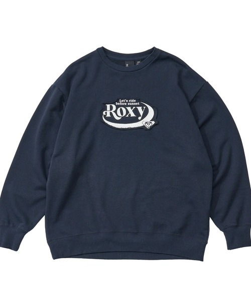 ROXY(ロキシー)の「LONG JOURNEY /ロキシーロゴオーバーサイズスウェットプルオーバー(スウェット・レディース・ブラック系その他/ブラック/グレー・LARGE/MEDIUM)」の4枚目の写真