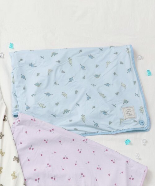 apres les cours（アプレレクール）の「【2WAY】ひんやりブランケット（ブランケット・キッズ・ピンク/アイボリー/サックスブルー・FREE）」の3枚目の写真