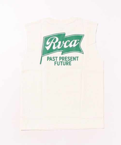 RVCA(ルーカ)の「RVCA/ルーカ ONSHORE TT キッズ タンクトップ BF04E-254(タンクトップ・キッズ・ホワイト/ブラック・140cm/150cm/130cm/160cm)」の9枚目の写真