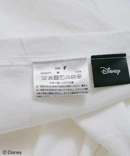 le cercle ADAM ET ROPE'(ルセルクルアダムエロペ)の「【GOOD ROCK SPEED】Mickey Mouse/プリントTシャツ(Tシャツ/カットソー・レディース・ネイビー/ホワイト/ライトグレー・FREE)」の16枚目の写真