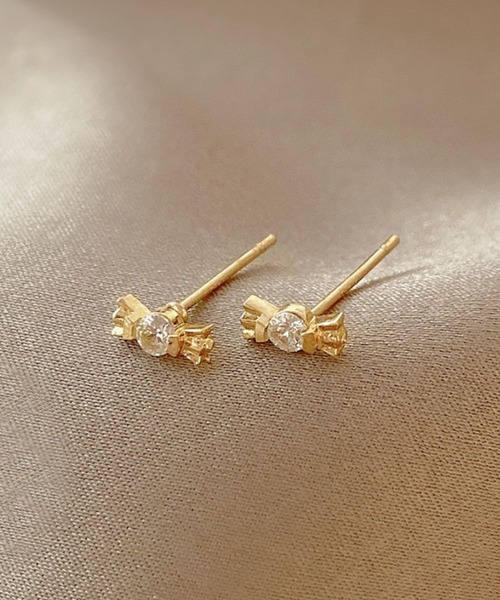 コットンパール ピアス キャッチ 9mm 2個入 ゆうパケット送料