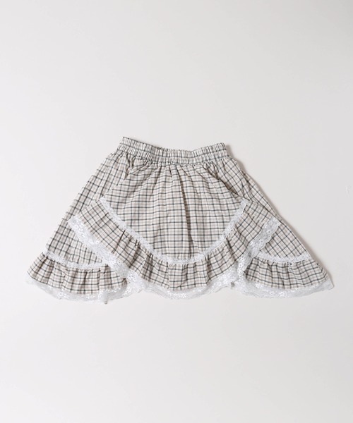 PHILLY（フィリー）の「【PHILLY】ランダムヘムチェックスカート（スカート・レディース・ブラック/ベージュ・FREE）」の21枚目の写真