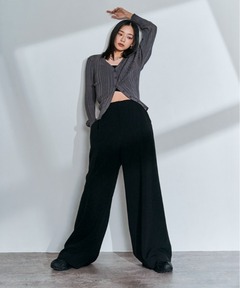 セール】HUSBANDS(ハズバンズ) High Waisted Trousers Scottish