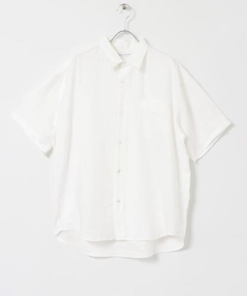 URBAN RESEARCH(アーバンリサーチ)の「LINEN SHORT-SLEEVE SHIRTS(シャツ/ブラウス・メンズ・ブルー系その他/ホワイト/ブラウン/ブルー・SMALL/MEDIUM/LARGE)」の13枚目の写真