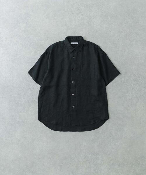 URBAN RESEARCH(アーバンリサーチ)の「LINEN SHORT-SLEEVE SHIRTS(シャツ/ブラウス・メンズ・ブルー系その他/ホワイト/ブラウン/ブルー・SMALL/MEDIUM/LARGE)」の7枚目の写真
