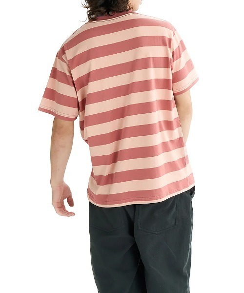 RVCA(ルーカ)の「RVCA メンズ MALONE SS Tシャツ 【2025年夏モデル】/ルーカボーダー半袖Tシャツ(Tシャツ/カットソー・メンズ・グリーン系その他/レッド系その他/グレー系その他・LARGE/SMALL/MEDIUM/X-LARGE)」の12枚目の写真