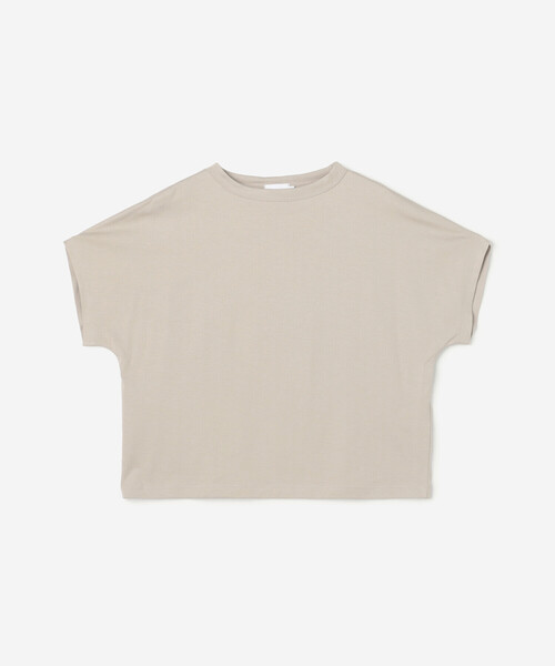HANDVAERK キャップスリーブ 半袖 Tシャツ ホワイト S HANDVAERK（ハンドバーク） キャップスリーブ Tシャツ