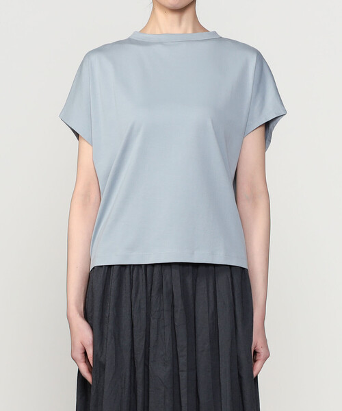 handvaerk (ハンドバーク) 60/2 CAP SLEEVE T-SHIRT / 60/2