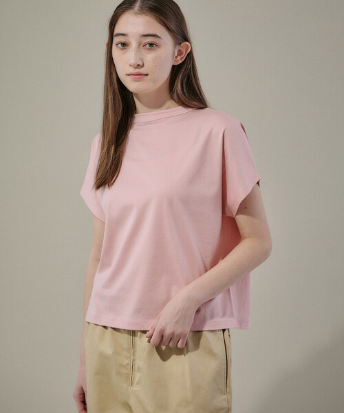 handvaerk | 60/2 キャップスリーブTシャツ SOLID WOMEN（T