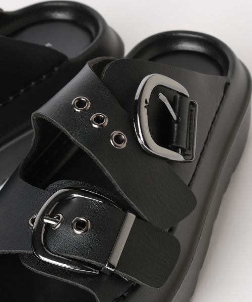 LOWRYS FARM(ローリーズファーム)の「アツゾコベルトサンダル 327874(サンダル・レディース・ブラック/アイボリー/ブラウン・MEDIUM/LARGE)」の12枚目の写真