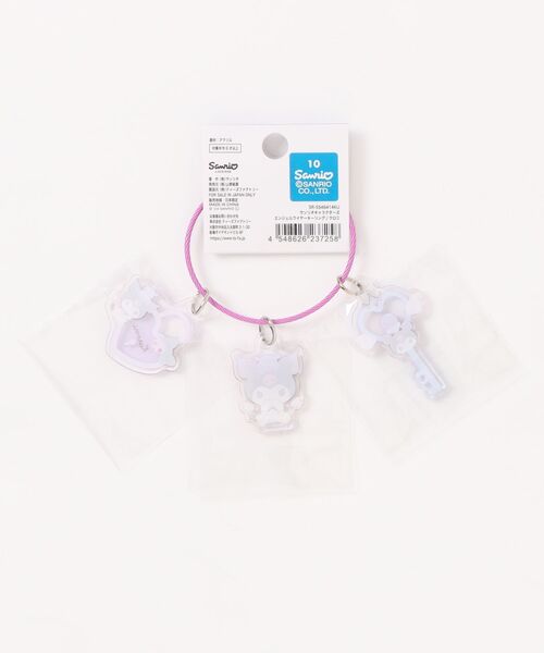 sanrio（サンリオ）の「【 sanrio 】 サンリオキャラクターズ エンジェルワイヤーキーリング 25S4（キーケース/キーアクセサリー・レディース・パープル/ピンク/ブルー/グリーン・FREE）」の8枚目の写真