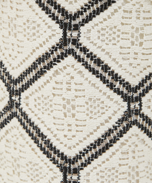 abahouse mavie(アバハウスマヴィ)の「【セットアップ対応】レースイージーストレートパンツ(その他パンツ・レディース・オフホワイト/ブラック・フリー)」の17枚目の写真