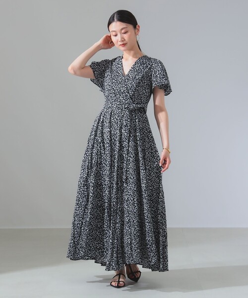 m639-66 MARIHA マリハ マドモアゼル パフスリーブ ワンピース Rouge vif ワンピース 「MARIHA/マリハ」マドモアゼルのドレス