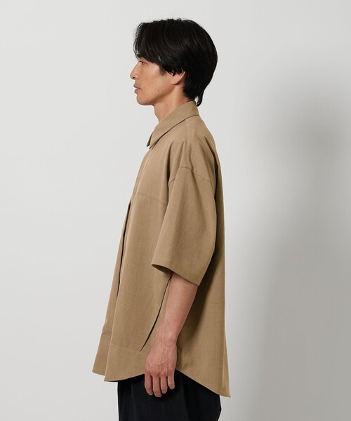 極美品✨ビューティアンドユース　ボタニカルプリント　ショートスリーブシャツ近年品 BEAUTY&YOUTH UNITED ARROWS（ビューティーアンドユース