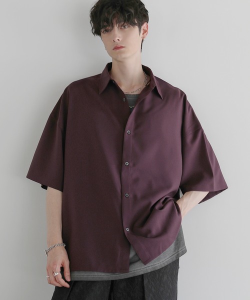 baloriginal ブラー柄 リヨセル 半袖シャツ baloriginal ブラー柄 リヨセル 半袖シャツ Shirt – Global
