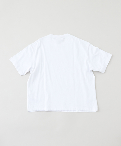 Calvin Klein(カルバン・クライン)の「Calvin Klein / カルバン クライン SS RLXD STANDARD LOGO CREWN 40HM228(Tシャツ/カットソー・メンズ・ブラック/ホワイト・LARGE/MEDIUM/SMALL)」の3枚目の写真