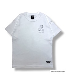 JUNKSOUL（ジャンクソウル）の「RIVER SIDE CULTURE/BROTHER MERLE ヒップオジサン T-SHIRT KIDS (M4)（Tシャツ/カットソー）」