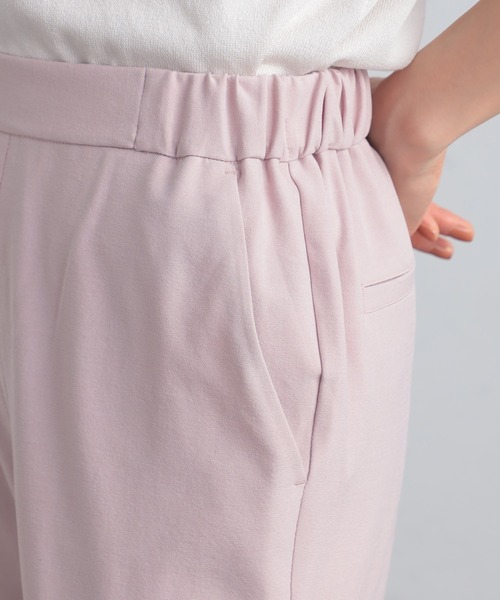 GALLORIA(ギャローリア)の「【キレメクパンツ】2wayストレッチ さらっと快適 麻調テーパードパンツ(その他パンツ・レディース・ライトベージュ/スモークピンク/ブラック/ネイビー・LL/S/M/L)」の19枚目の写真