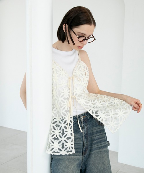 ⭐️❤️スタディオファイブ09G♡マジックフラワー♡キャミソール 85 TU 最高級！スタディオファイブ 89グループ キャミソール 総レース