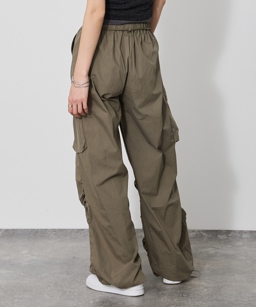セール】Volume-hem cargo pants / 裾クシュクシュボリューム
