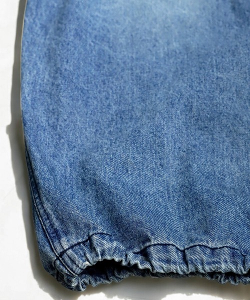 antiqua（アンティカ）の「裾ドロストデザインデニムバルーンパンツ（デニムパンツ・レディース・ブルー系その他・ONESIZE）」の22枚目の写真