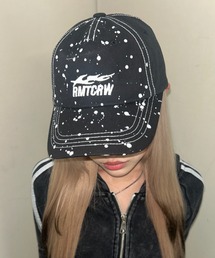 ROMANTIC CROWN | A'GEM/9 × .kom 『ROMANTIC CROWN/ロマンティック クラウン』 SPLASH PAINTING BALL CAP/スプラッシュペインティングボールキャップ(キャップ)