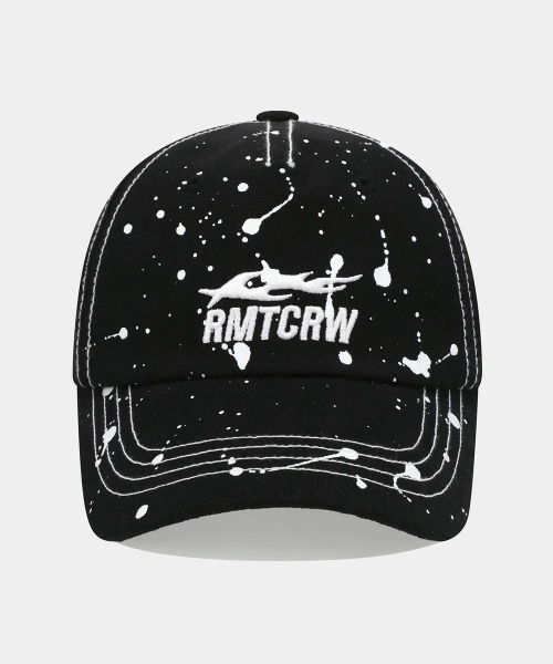 ★2025SU新作★ROMANTIC CROWN★SPLASH PAINTING BALL CAP A'GEM/9 × .kom 『ROMANTIC CROWN/ロマンティック クラウン