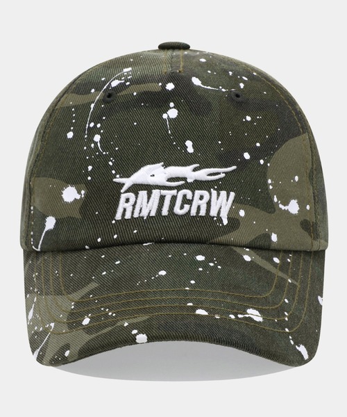 ROMANTIC CROWNのSplash Painting Ball Cap 全3色 A'GEM/9 × .kom 『ROMANTIC CROWN/ロマンティック クラウン