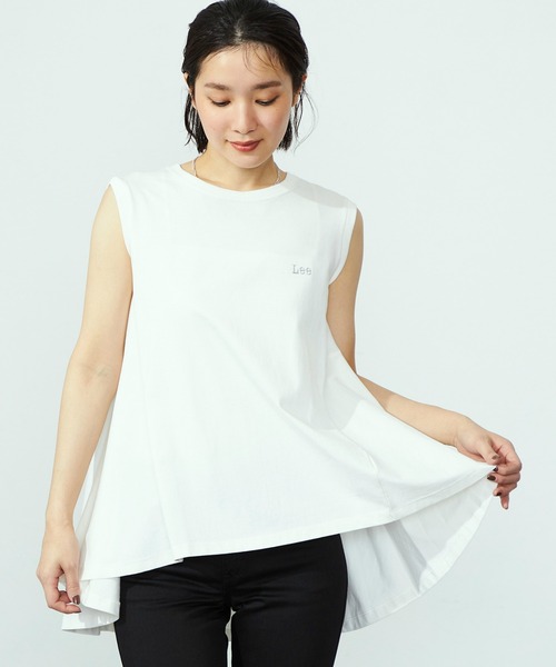 セール】Lee/リー ノースリーブフレアーTシャツ ノースリーブ