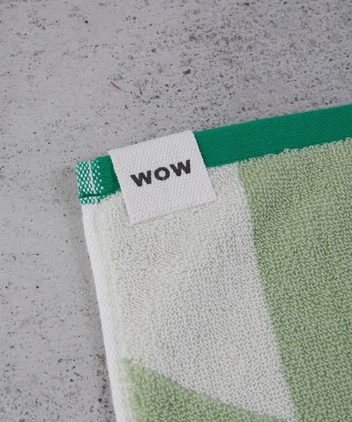 WITH OR WITHOUT（ウィズオアウィズアウト）の「CHECK MINI TOWEL/チェックミニタオル（タオル・メンズ・グリーン系その他/ブラック系その他・FREE）」の5枚目の写真