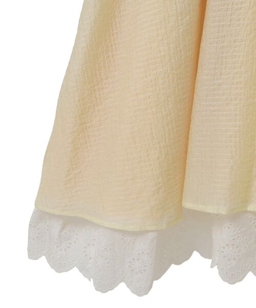 セール】ウエストシャーリングワッシャーワンピース（ワンピース