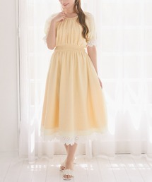 【HOUSE OF CB】イエローフリルワンピース Sサイズ HOUSE OF CB】イエローフリルワンピース Sサイズ