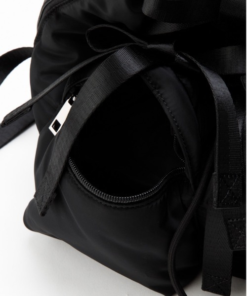 Casselini(キャセリーニ)の「CASSELINI/キャセリーニ リボンバックパック(バックパック/リュック・レディース・ブラック/ベージュ・ONE SIZE)」の10枚目の写真