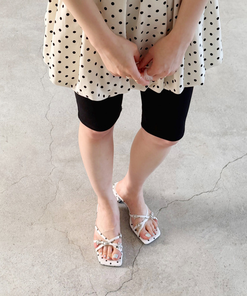 LE TALON（ルタロン）の「《WEB限定》Le decore/ ル デコレ star bijou サンダル（サンダル・レディース・アイボリー/サックスブルー/シルバー・SMALL/MEDIUM/LARGE/X-LARGE）」の2枚目の写真