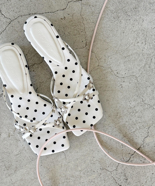 LE TALON（ルタロン）の「《WEB限定》Le decore/ ル デコレ star bijou サンダル（サンダル・レディース・アイボリー/サックスブルー/シルバー・SMALL/MEDIUM/LARGE/X-LARGE）」の21枚目の写真