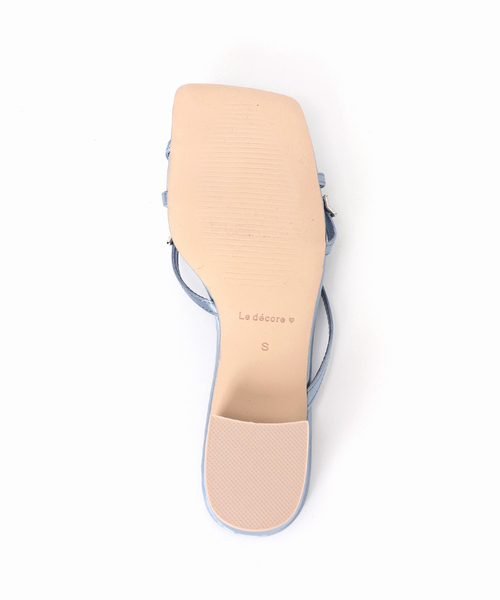 LE TALON（ルタロン）の「《WEB限定》Le decore/ ル デコレ star bijou サンダル（サンダル・レディース・アイボリー/サックスブルー/シルバー・SMALL/MEDIUM/LARGE/X-LARGE）」の9枚目の写真