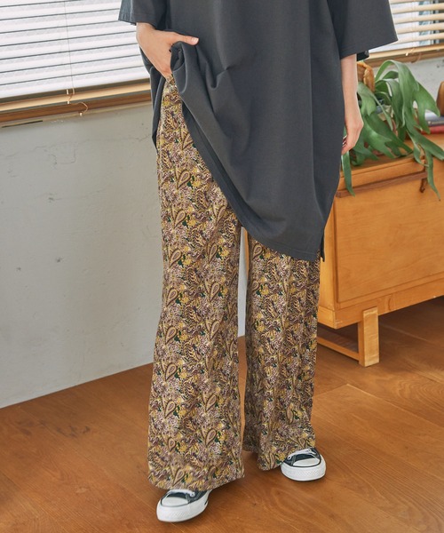 MONO-MART LADY'S（モノマートレディース）の「ペイズリーイージーパンツ（その他パンツ・レディース・ブラック/グリーン/ベージュ・M/S）」の17枚目の写真