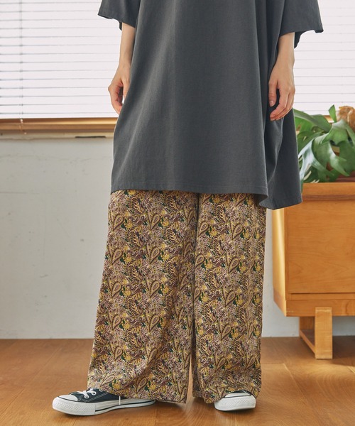 MONO-MART LADY'S（モノマートレディース）の「ペイズリーイージーパンツ（その他パンツ・レディース・ブラック/グリーン/ベージュ・M/S）」の18枚目の写真