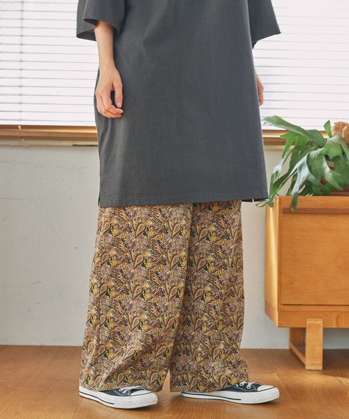 MONO-MART LADY'S（モノマートレディース）の「ペイズリーイージーパンツ（その他パンツ・レディース・ブラック/グリーン/ベージュ・M/S）」の19枚目の写真