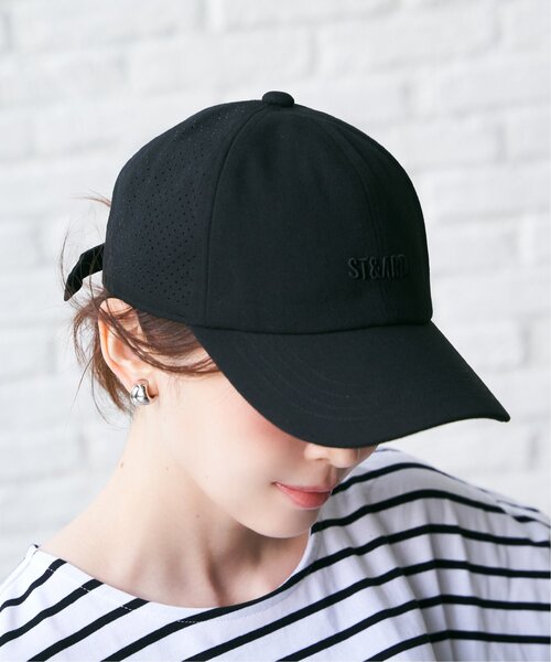 ikka(イッカ)の「レーザーホールメッシュキャップ(キャップ・メンズ・ブラック/ベージュ・FREE)」の14枚目の写真