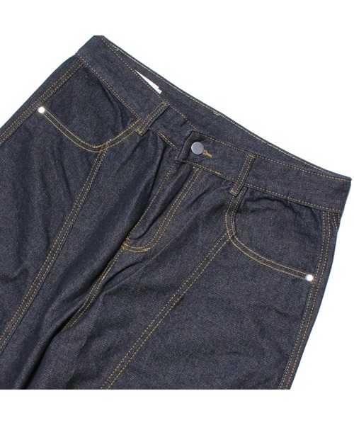 BGL(ビージーエル)の「DENIM PANTS(デニムパンツ・メンズ・インディゴブルー・S/M/L)」の11枚目の写真