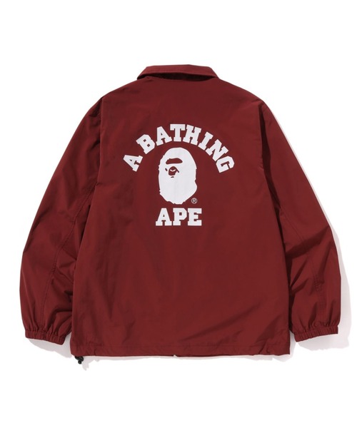 COLLEGE COACH JACKET（ミリタリージャケット）｜A BATHING APE