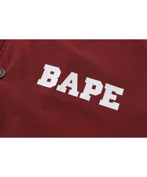 COLLEGE COACH JACKET（ミリタリージャケット）｜A BATHING APE（ア