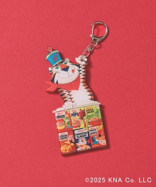 LEPSIM（レプシィム）の「【KIDS】【Kellogg's／ケロッグ】キーチャーム　570215（キーホルダー・キッズ・ホワイト/ブルー・ONE SIZE）」の2枚目の写真