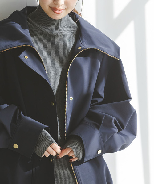 新品未使用　NOBLE ♡ハイツイストダブルクロスフーディブルゾン　38サイズ♡ 追加》ハイツイストダブルクロスフーディブルゾン | ノーブル(Noble