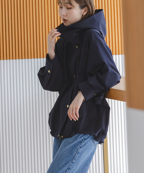 追加》ハイツイストダブルクロスフーディブルゾン（その他アウター