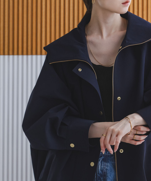 追加》ハイツイストダブルクロスフーディブルゾン（その他アウター